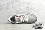 NIKE AIR JORDAN 3 RETRO 2021 SILVER/LIGHT GRAPHITE/ORANGE PEEL/SPORT RED CT8532-012