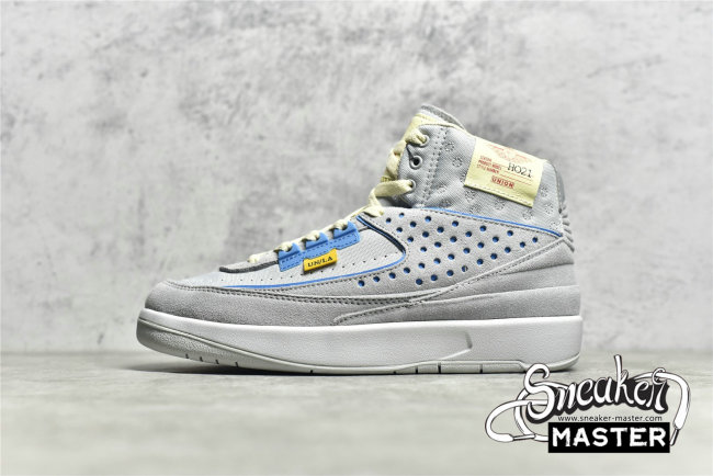 NIKE UNION LA X AIR JORDAN 2 RETRO SP GREY FOG GREY FOG/SIREN RED/LIGHT SMOKE GREY DN3802-001