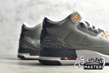 NIKE AIR JORDAN 3 RETRO 2021 SILVER/LIGHT GRAPHITE/ORANGE PEEL/SPORT RED CT8532-012