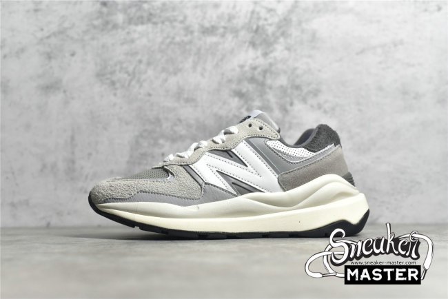 NEW BALANCE 57/40 RUNNING SHOES GREY DAY GREY/GREY/WHITE M5740TA