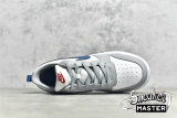 NIKE COURT BOROUGH LOW 2 GS WHITE/LIGHT SMOKE GREY/HABANERO RED/MARINA BQ5448-117