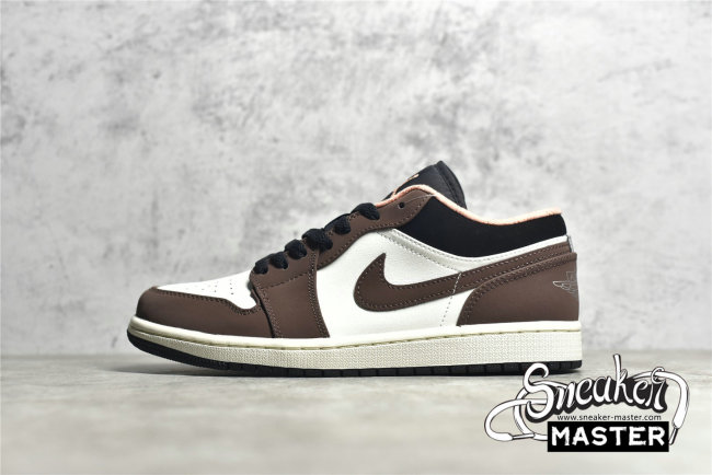 NIKE AIR JORDAN 1 LOW MOCHA/BLACK/WHITE DC6991-200
