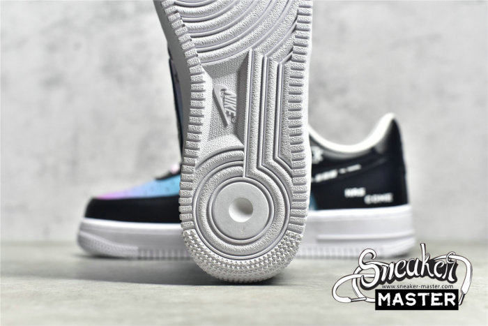 NIKE AIR FORCE 1 LOW 07 VIDEO GAME BLACK/WHITE/BLUE CW2288-111
