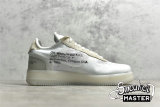 NIKE OFF-WHITE X AIR FORCE 1 LOW THE TEN WHITE/WHITE-SAIL AO4606-100