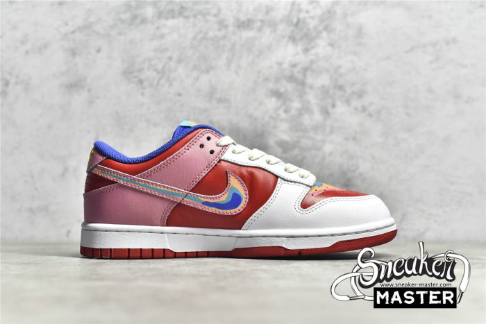 NIKE SB DUNK KATSUHIRO TOMO WHITE/WHITE/RAINBOW LF4587-001