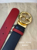G*ucci Belts Top Quality  37MM