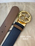 G*ucci Belts Top Quality  37MM