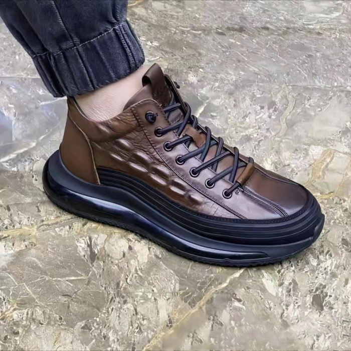 🎁BIG SALE 60% OFF🎁Cowhide Crocodile Print Sneakers