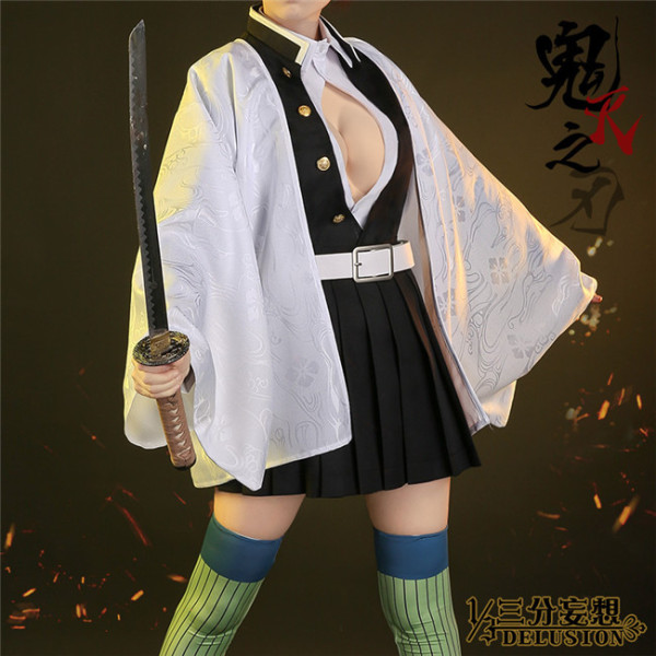 1/3 Delusion Kimetsu no Yaiba Demon Slayer Mitsuri Kanroji Cosplay Costume