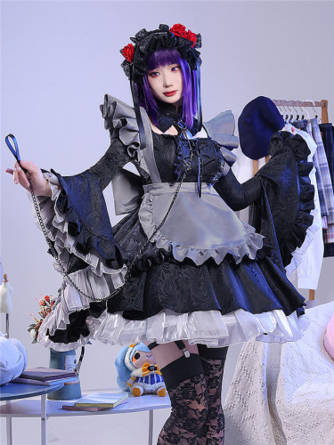My Dress-Up Darling Sono Bisque Doll Wa Koi Wo Suru Marin Kitagawa Blue  Bunny Girl Cosplay Costume