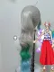 One Piece Yamato Silver Green Ponytail Cosplay Wig
