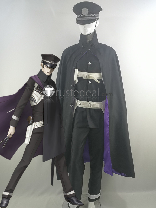 Shin Megami Tensei Devil Summoner Raidou Kuzunoha XIV Black Cosplay Costume