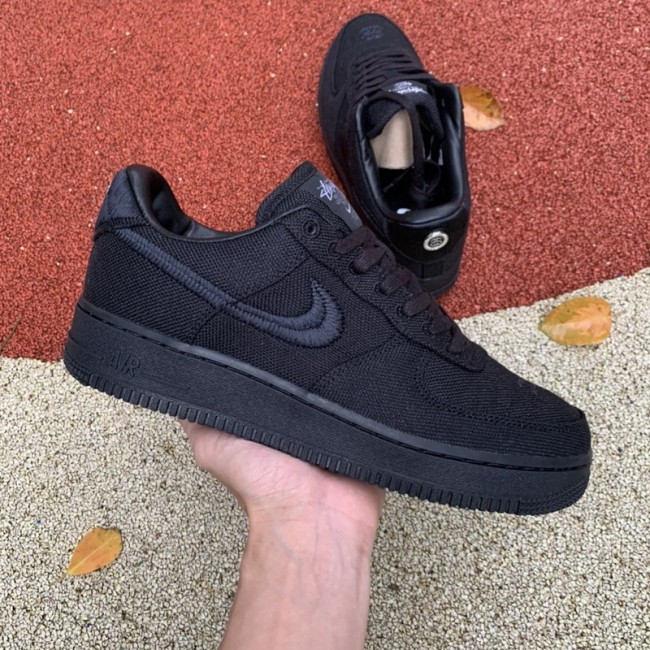 Nike Air Force 1 Low Stussy Black