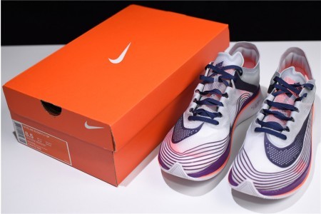 Nike mens Lab Zoom Fly SP grey purple orange