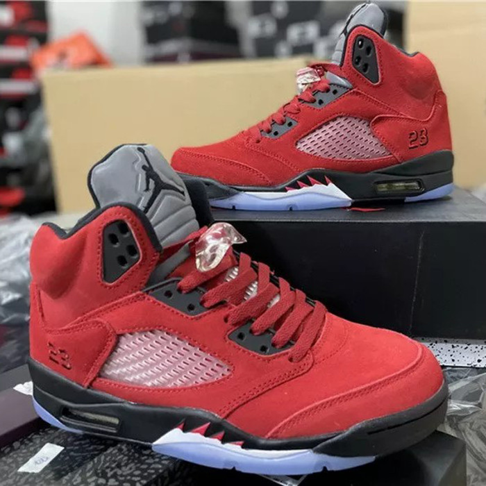 Authentic Air Jordan 5 “Raging Bull”New