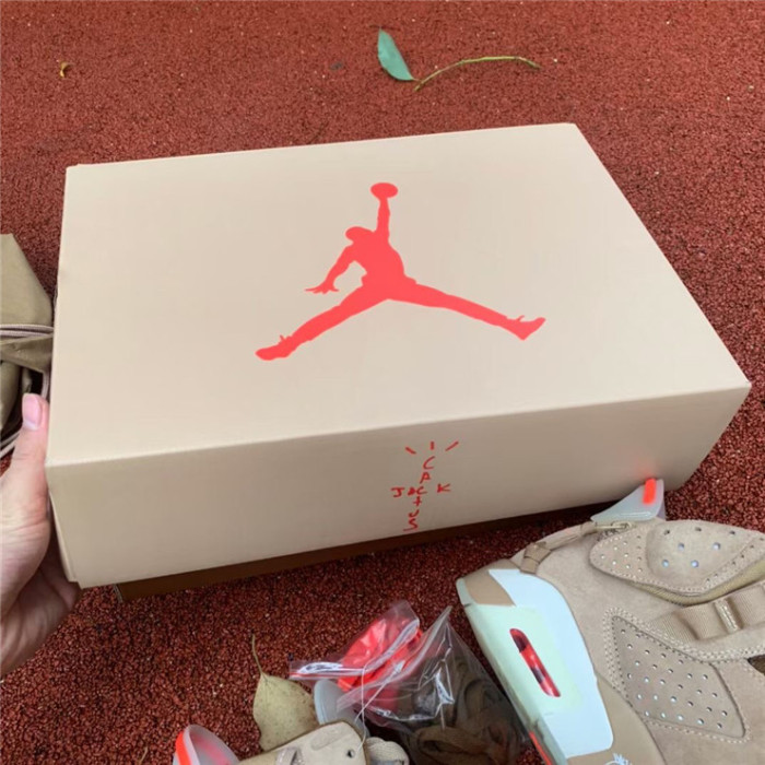 Travis Scott x Air Jordan 6 British Khaki