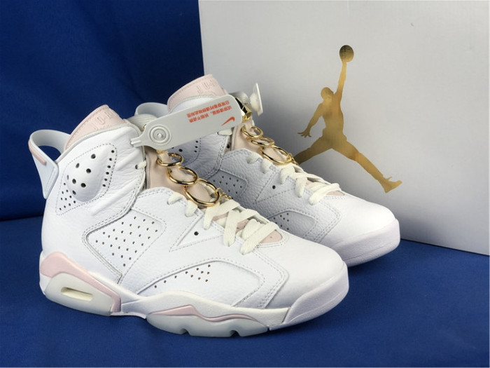 Jordan 6 Retro Gold Hoops (W)