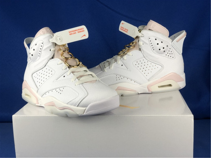 Jordan 6 Retro Gold Hoops (W)