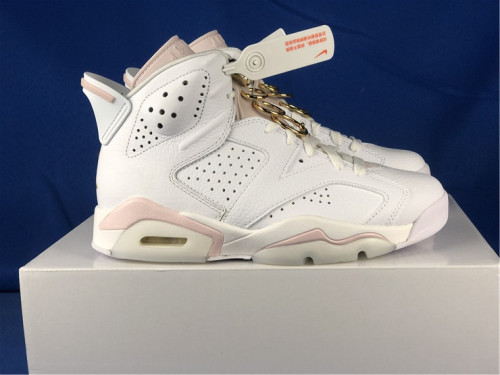 Jordan 6 Retro Gold Hoops (W)