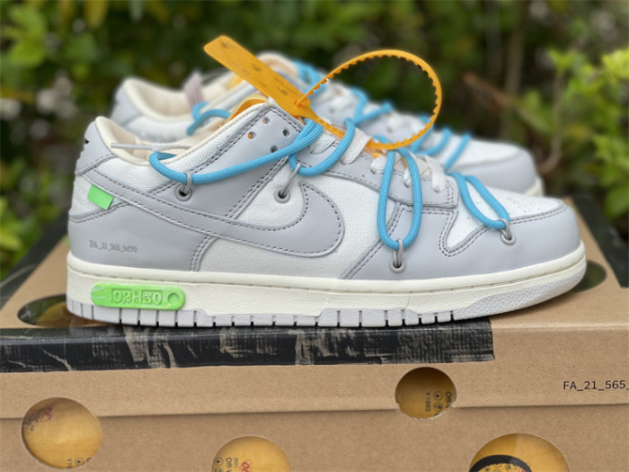 Off-White x Dunk Low 'Lot 02 of 50' GS