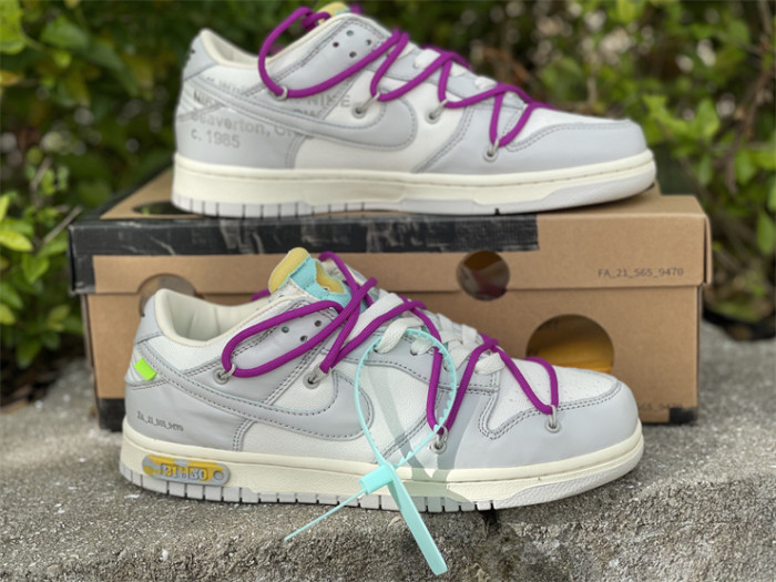 Off-White x Dunk Low 'Lot 21 of 50'