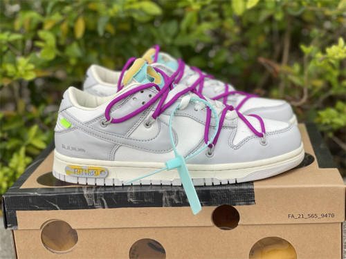 Off-White x Dunk Low 'Lot 21 of 50'