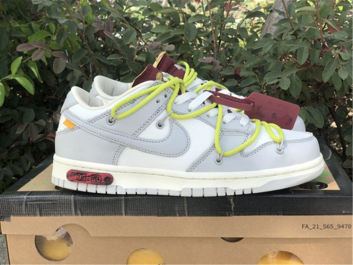 Off-White x Dunk Low 'Lot 08 of 50' GS