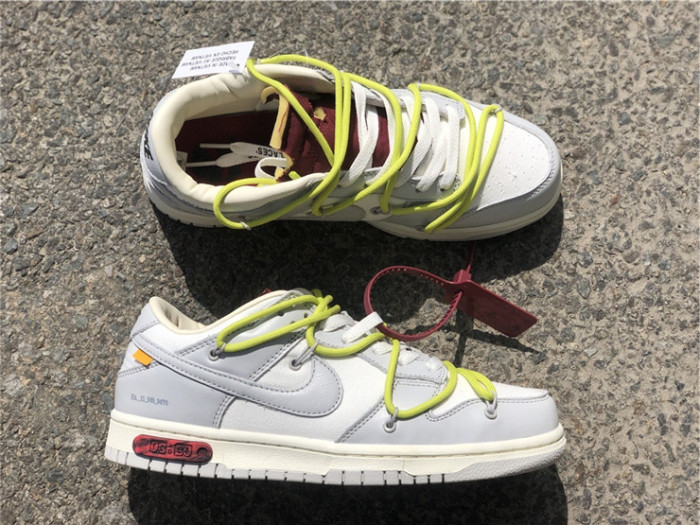 Off-White x Dunk Low 'Lot 08 of 50' GS