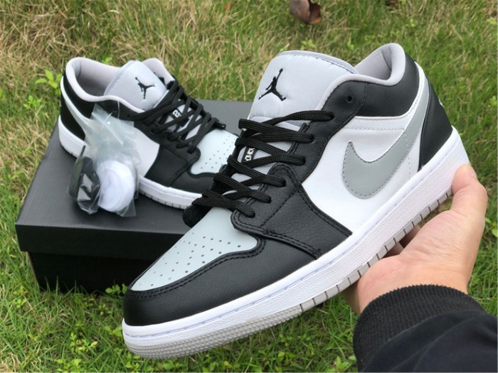 Air Jordan 1 Low Black Grey 553558 039