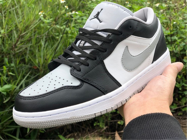 Air Jordan 1 Low Black Grey 553558 039