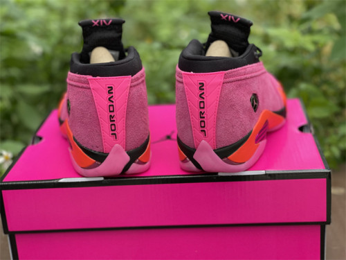 Wmns Air Jordan 14 Retro Low 'Shocking Pink'