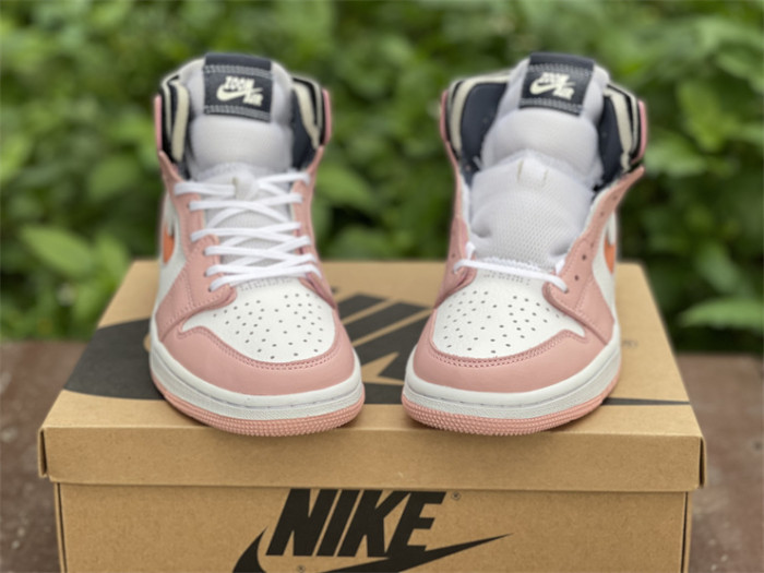 Wmns Air Jordan 1 High Zoom 'Pink Glaze'