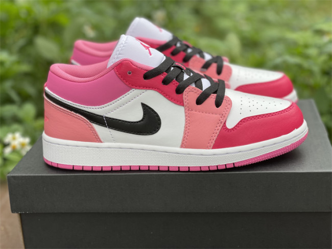 Air Jordan 1 Low GS 'White Pinksicle'