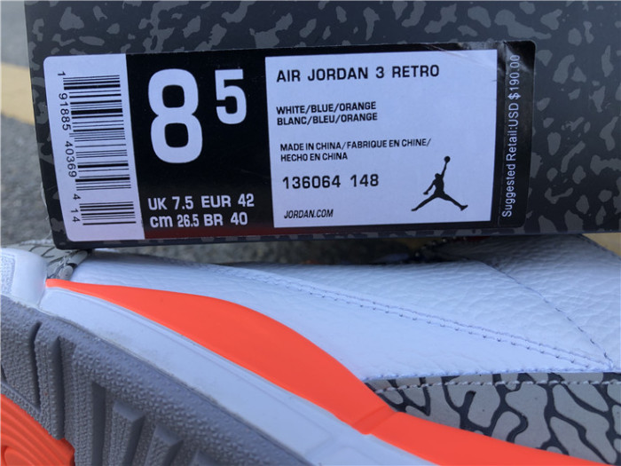 Air Jordan 3 Retro 'Knicks'
