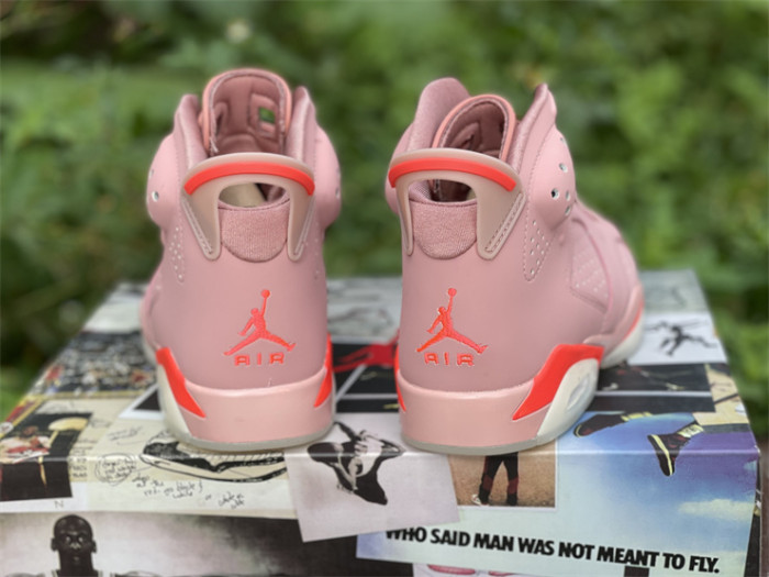 Aleali May x Air Jordan 6 Retro 'Millennial Pink'