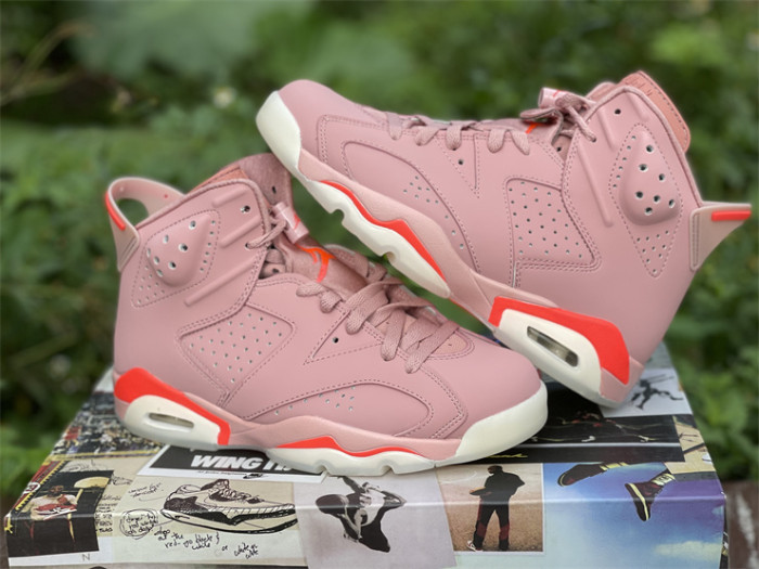 Aleali May x Air Jordan 6 Retro 'Millennial Pink'