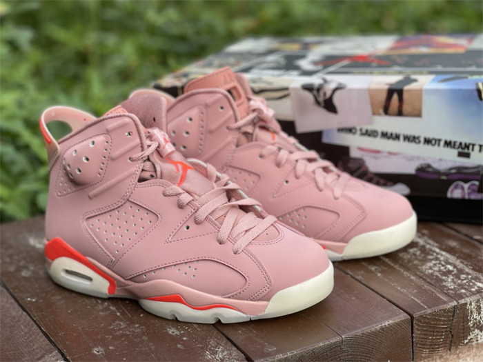 Aleali May x Air Jordan 6 Retro 'Millennial Pink'