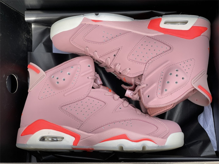 Aleali May x Air Jordan 6 Retro 'Millennial Pink'