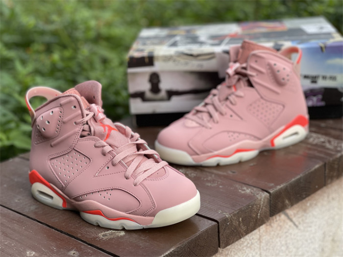 Aleali May x Air Jordan 6 Retro 'Millennial Pink'