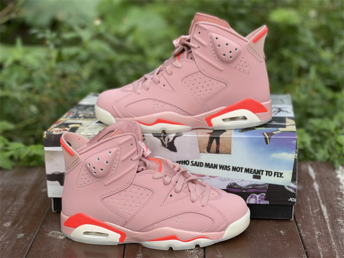 Aleali May x Air Jordan 6 Retro 'Millennial Pink'