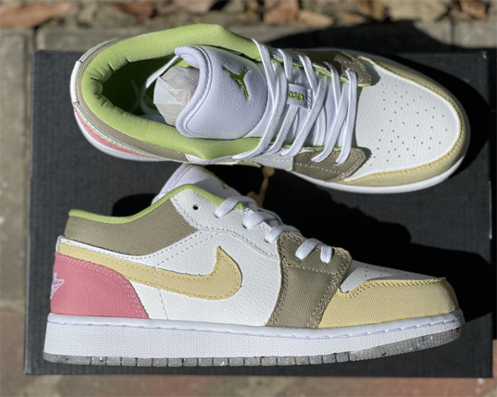 Air Jordan 1 Low SE 'Pastel Grind' GS