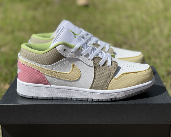 Air Jordan 1 Low SE 'Pastel Grind' GS