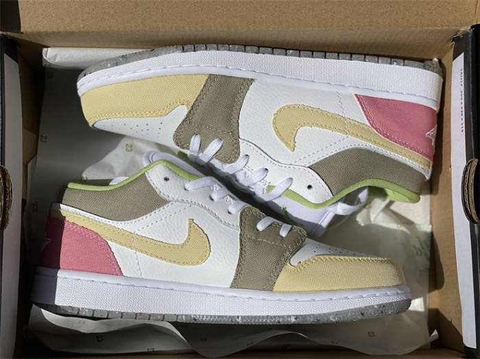 Air Jordan 1 Low SE 'Pastel Grind' GS