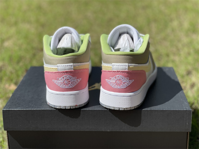 Air Jordan 1 Low SE 'Pastel Grind' GS