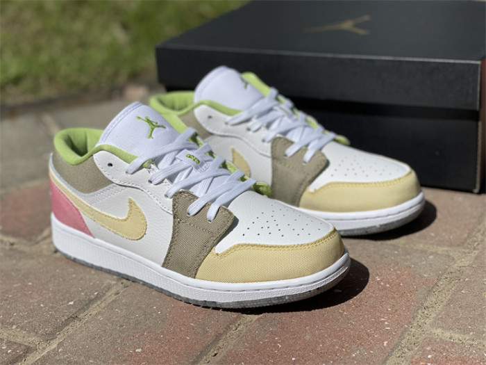 Air Jordan 1 Low SE 'Pastel Grind' GS