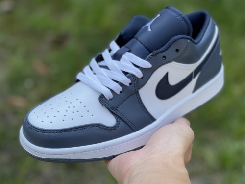 WOMEN Air Jordan 1 Low Covered in Blue Tones