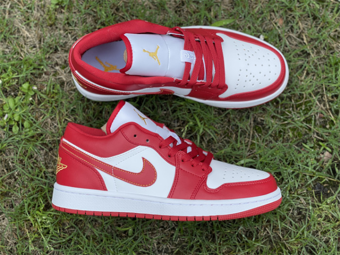 Air Jordan 1 Low 'Cardinal Red' GS