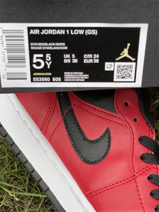 Air Jordan 1 Low GS 'Reverse Bred'