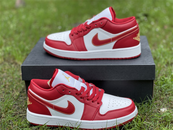 Air Jordan 1 Low 'Cardinal Red' GS