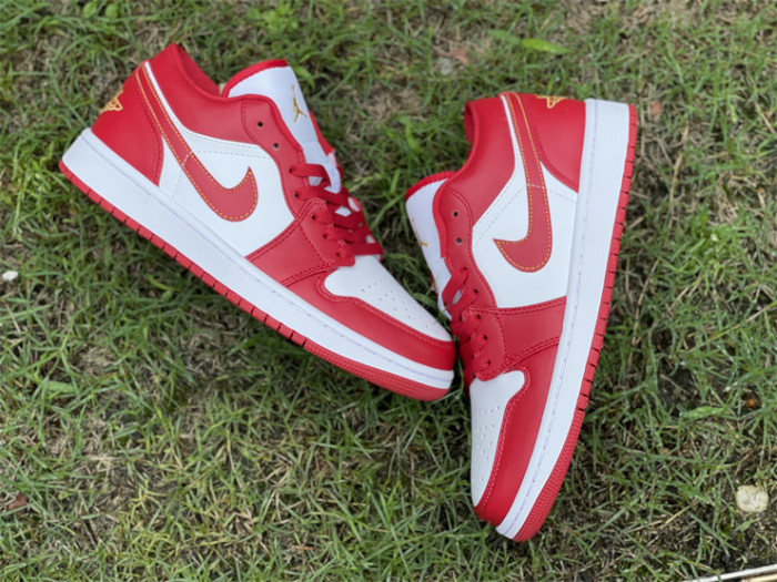 Air Jordan 1 Low 'Cardinal Red' GS